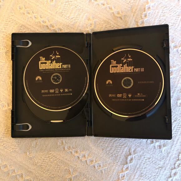 The Godfather 3 Movie Collection 1-3 Dvd 2008 Al Pacino Marlon Brando Mafia - Picture 3 of 4